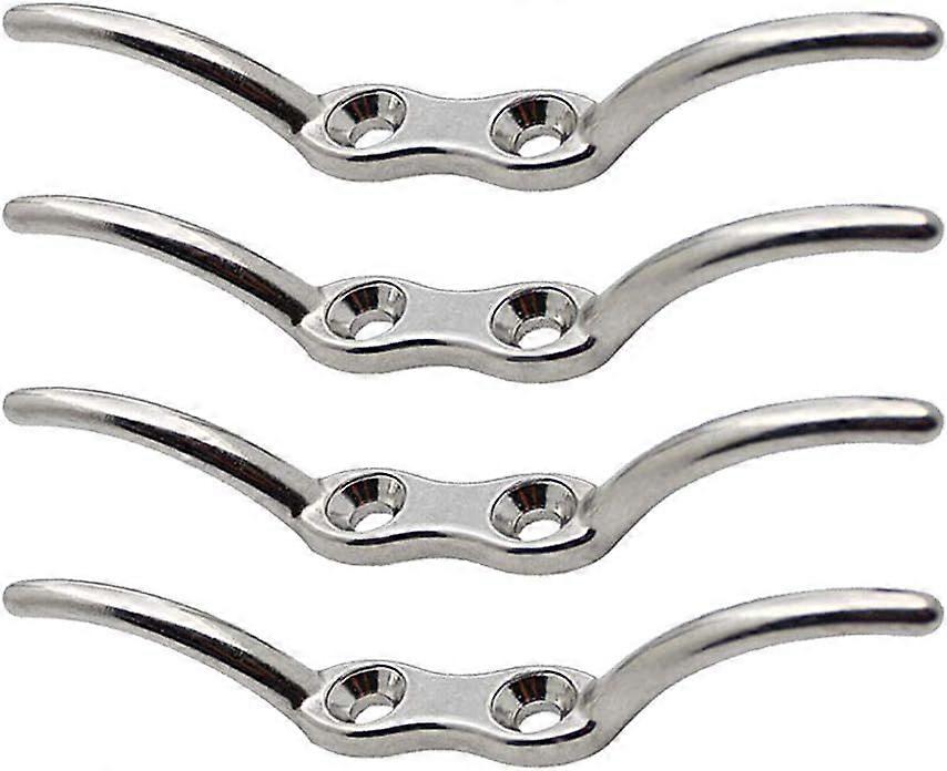 防滑钉百叶窗钩桅杆防滑钉钩不锈钢防滑钉钩窗帘百叶窗绳索游艇码头甲板海洋基地船领带配件 4 件