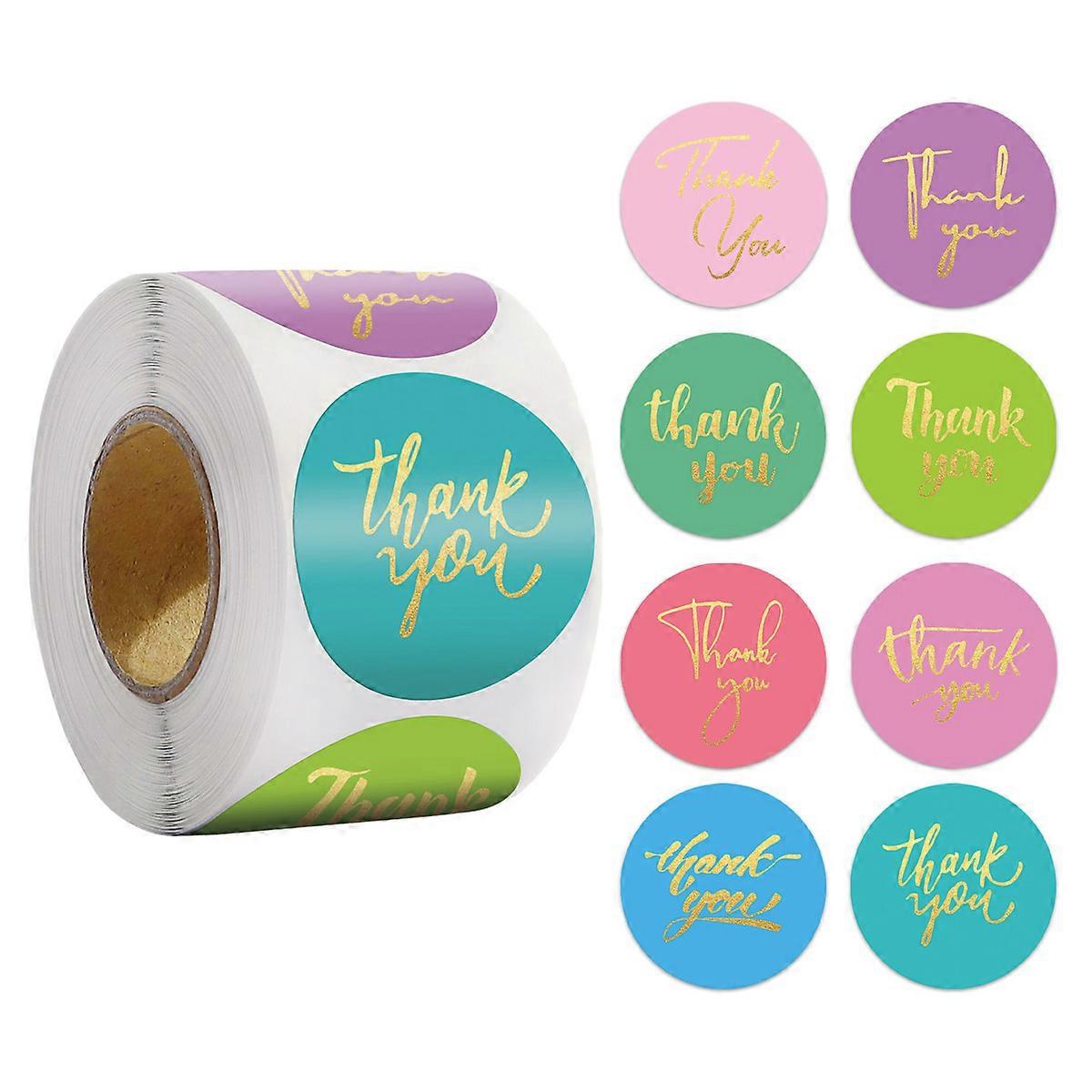Premium Elegant Classical Thank You Stickers