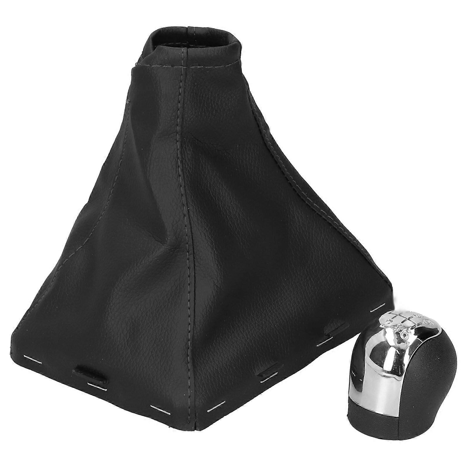 6 Speed Gear Shift Knob with Gaiter Fit for Opel Vauxhall Vectra C/Vectra B/Corsa/Astra 20022005
