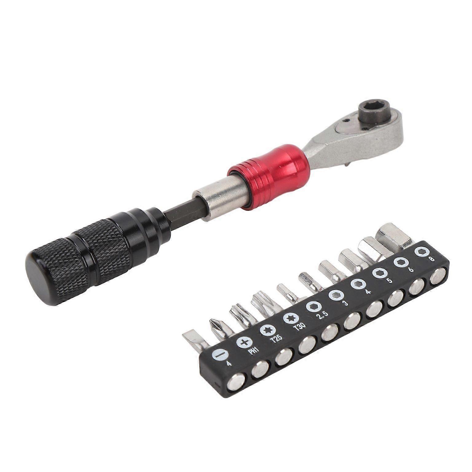 1/4" Aluminium Alloy Ratchet Socket Wrench Set