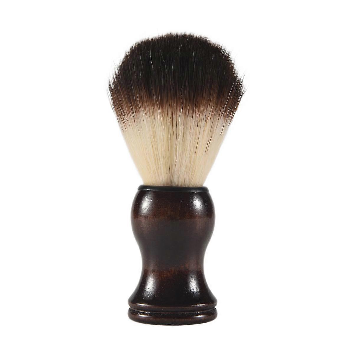 Men Shaving Brush Shave Wooden Handle Beard Cleaning Appliance
