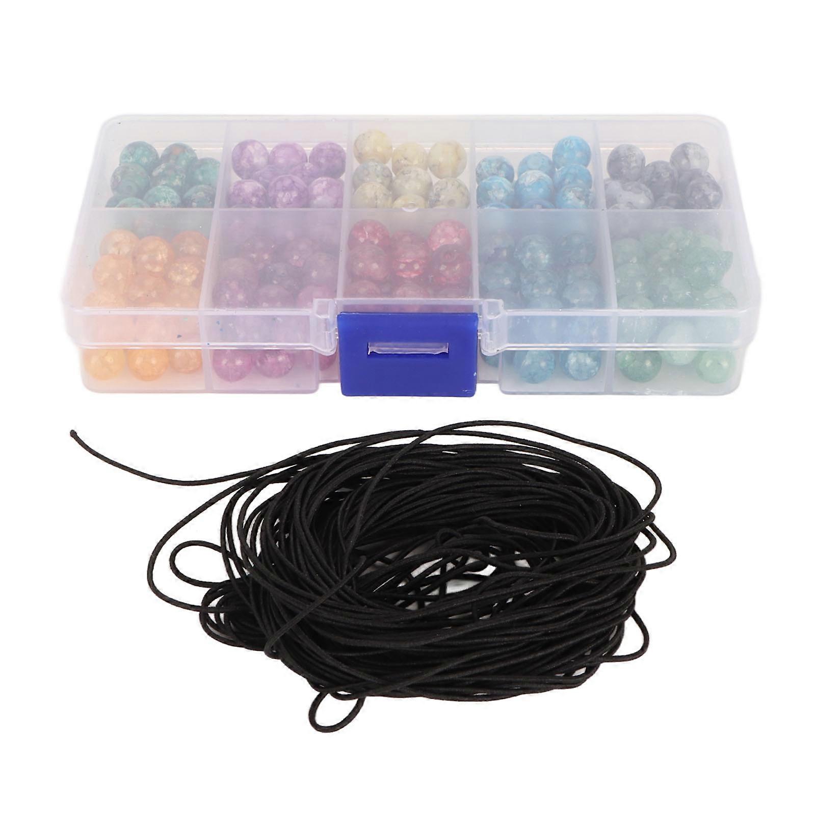 100 Skeins Embroidery Floss Colorfast Smoothly Cross Stitch Thread Crafts Floss with 100pcs Floss Bobbins for DIY Art