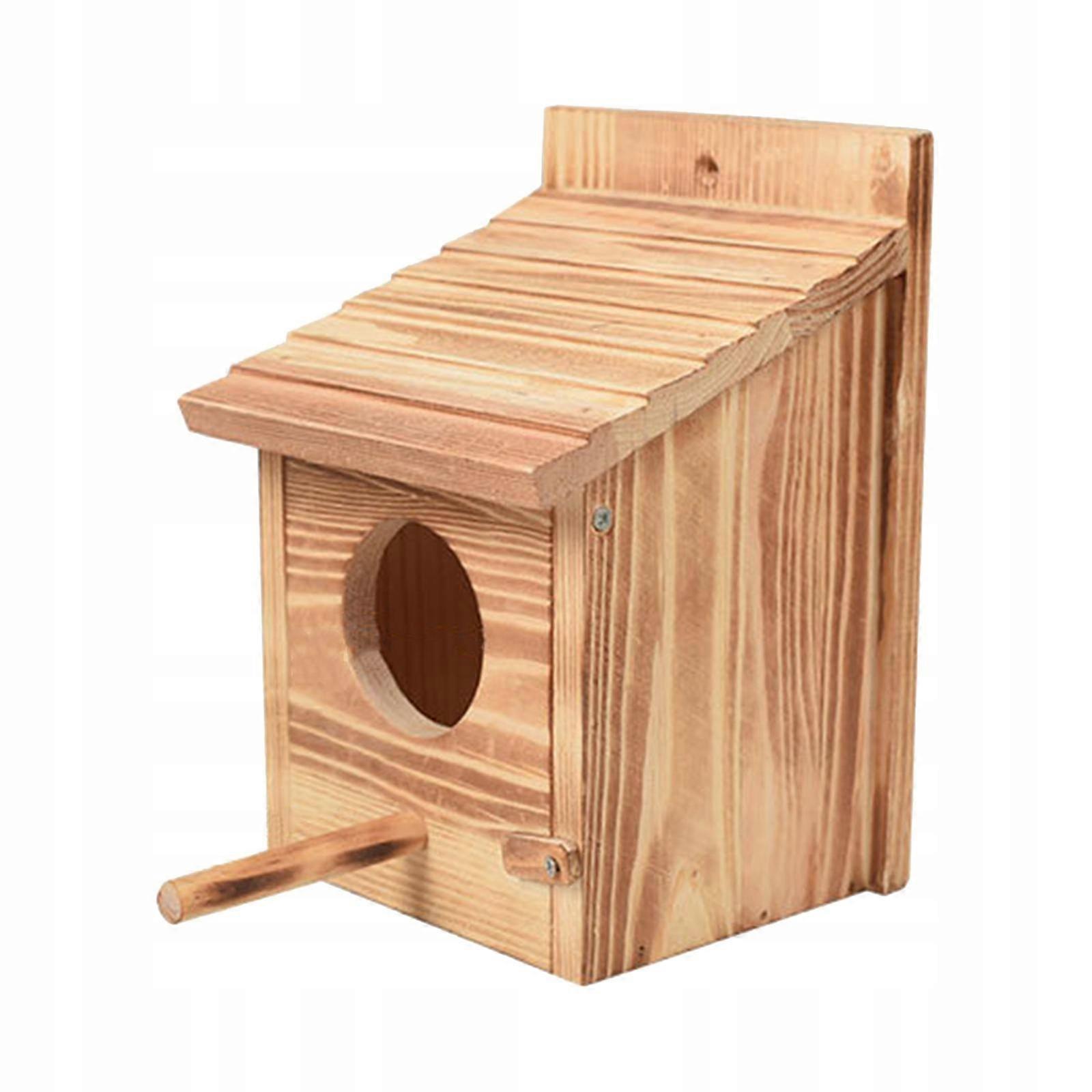 Parrot Nest Box Bird House Wooden Nest Box Parrots Mating Box