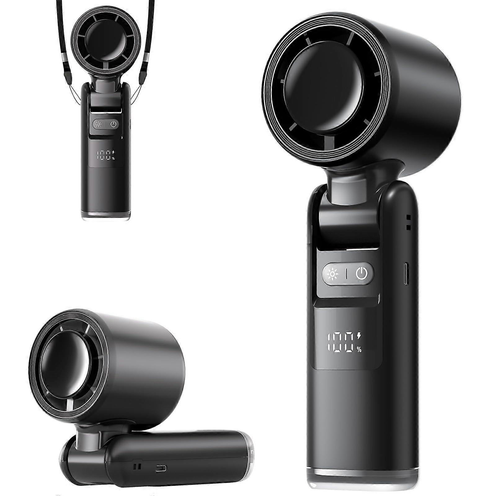 Quiet Handheld Fan Travel for Outdoor Use