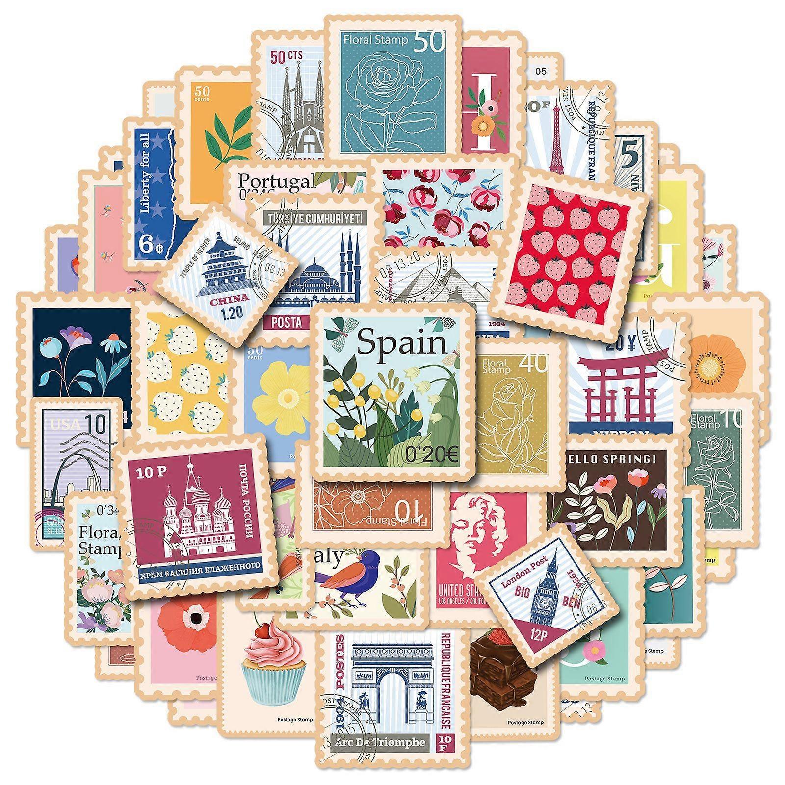 50pcs self paper - self scraped - self wrap - self wrap - self stone tile wrap - reverse wrap aesthetic diary Cahill photo album