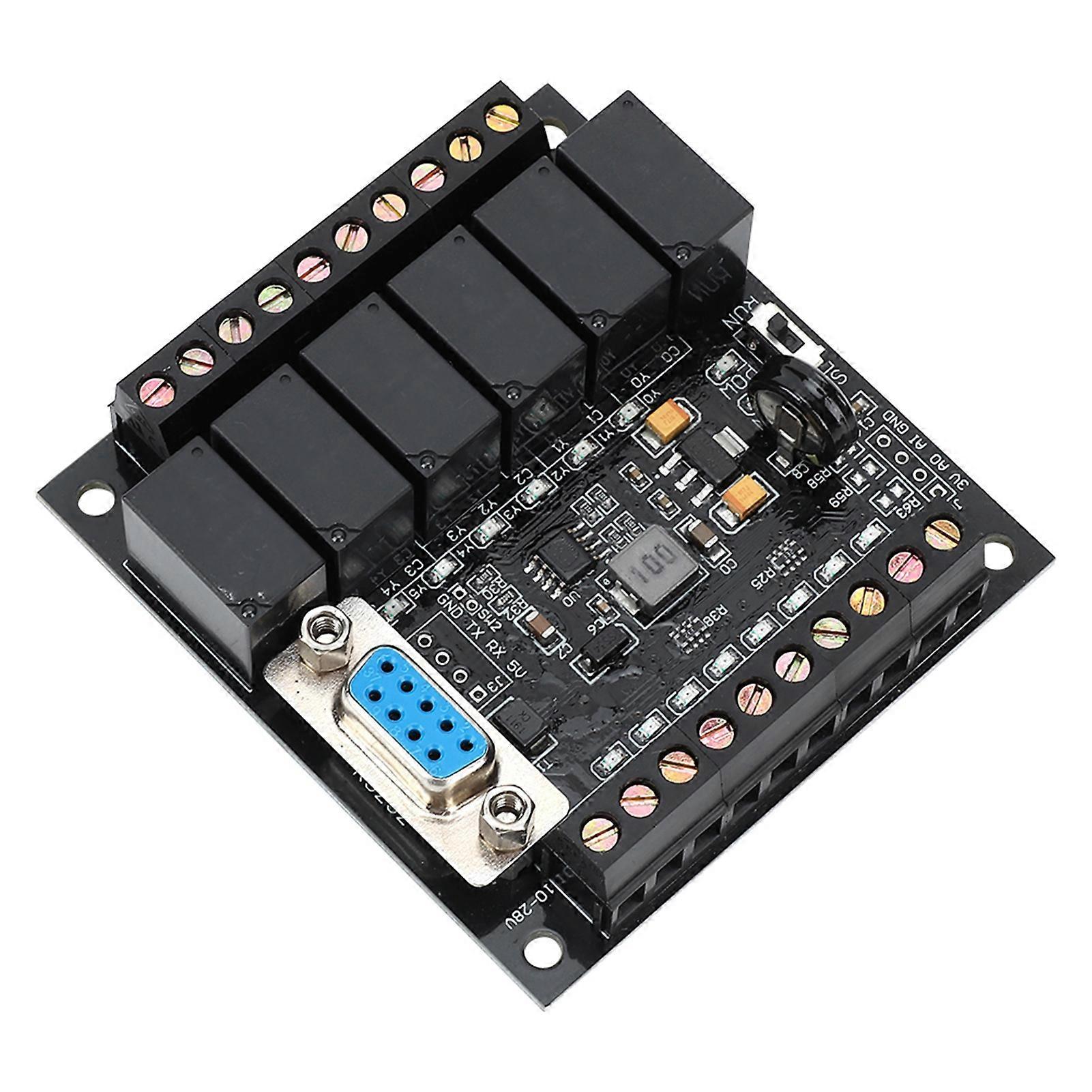 PLC Industrial Control Board FX1N-14MR Programmable Controller DC10-28V (Type A)