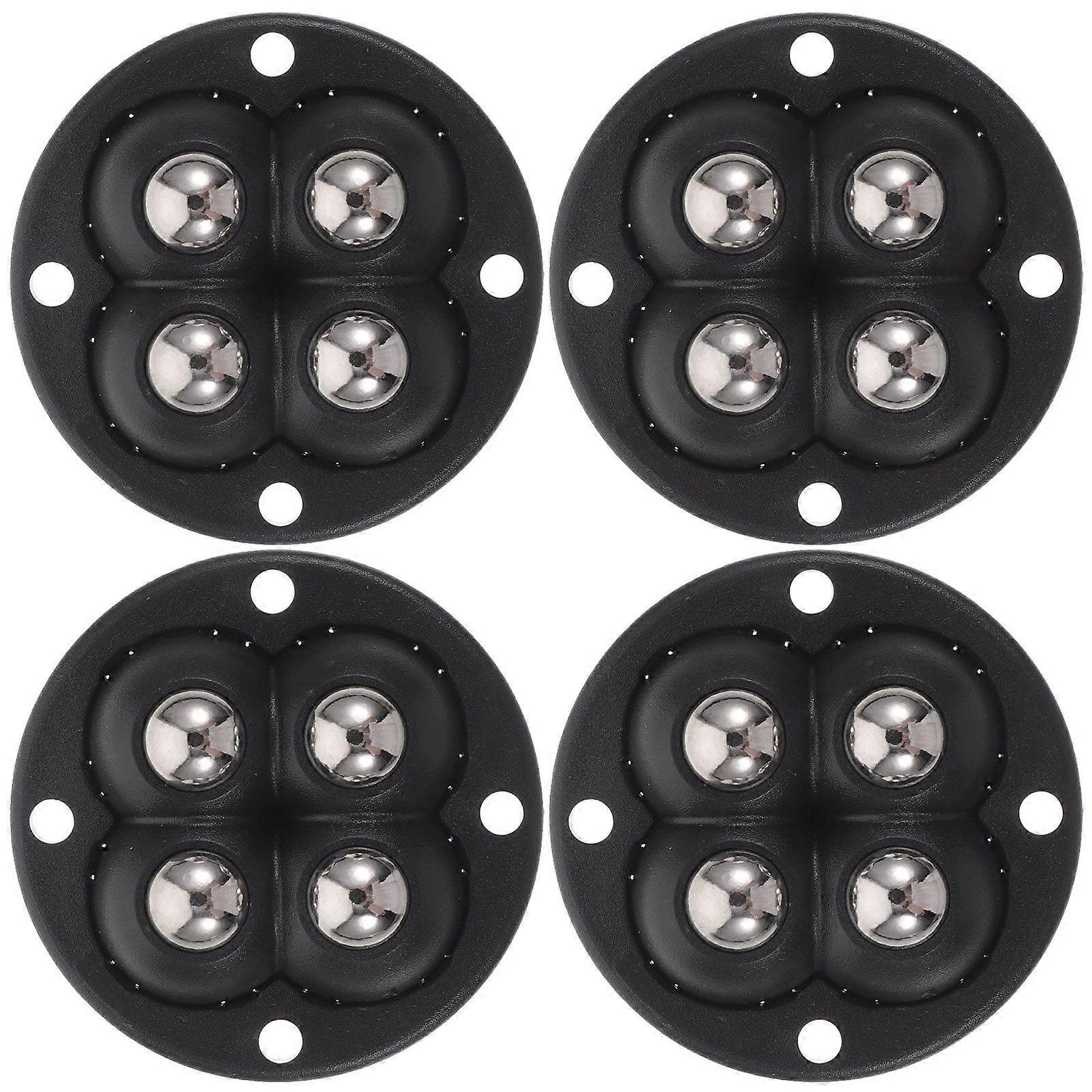 4pcs Caster Wheel Stick On Caster Self Adhesive Caster Wheel Storage Case Caster