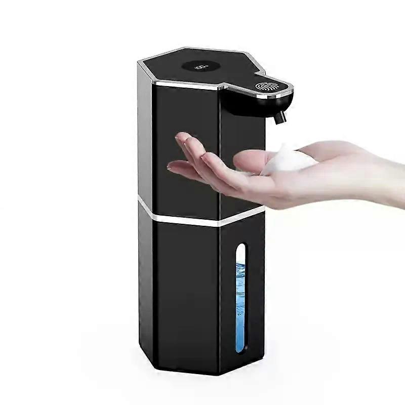 Automatic Soap Dispenser 360Ml 4 Level Liquid Foaming Soap Dispenser Long Battery Charging Automatic Soap Dispenser No Drilling