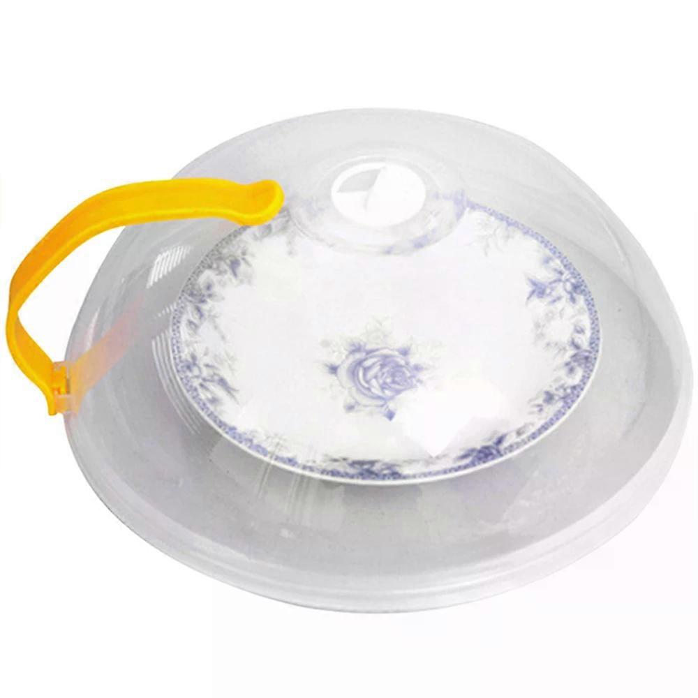 Microwave Splatter Cover Splatter Guard Lid with Steam Vents 10 in Large Microwave Splash Guard Cooker Lid Fits Plates and Bowls