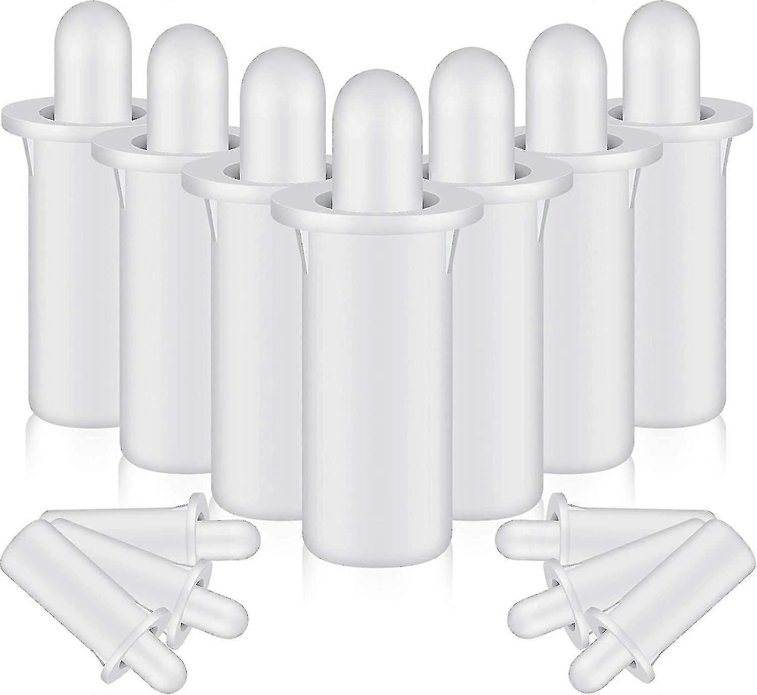 40 Pieces Shutter Repair Pins Spring Loaded Repair Pins Replacement Repair Pins Plantation Shutter Pins for Windows, White