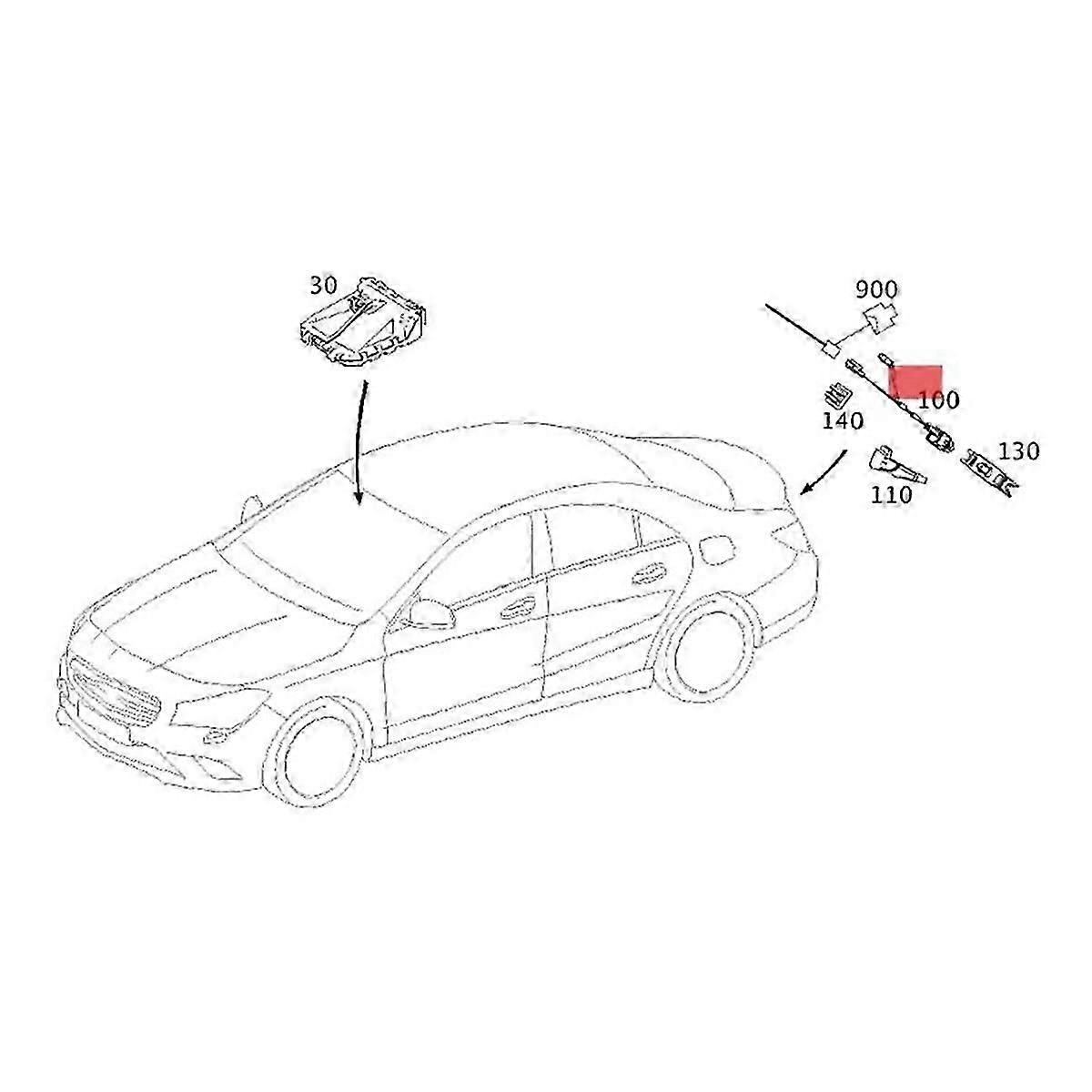 Car Reversing Camera Backup Camera A1669059602 Park Assist (PAS) Camera for //-Class GLA/S