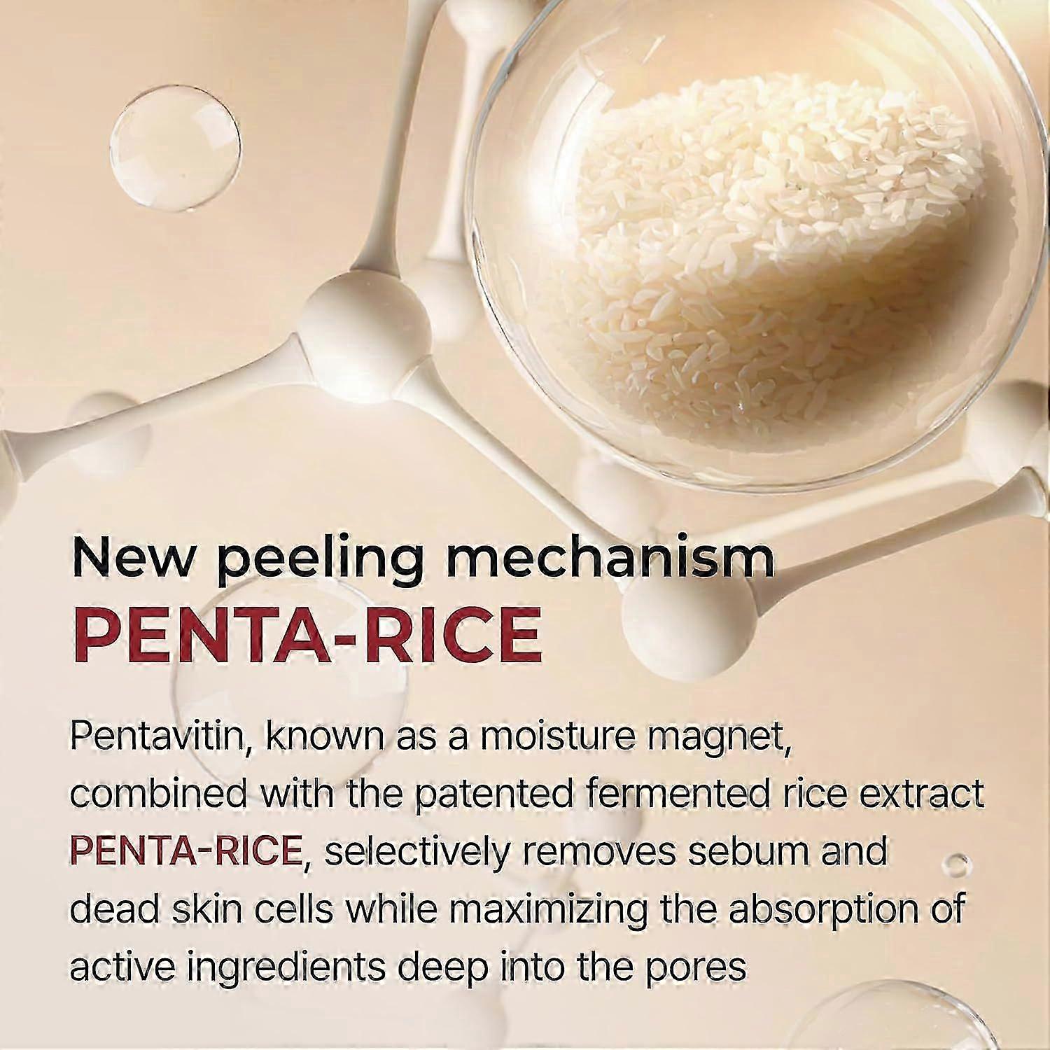 ピールショットグロー白米ピーリングアンプル、ソフト角質除去フェイスとボディスクラブ死角質細胞リムーバーすべての肌タイプのためのスキンケア300ml