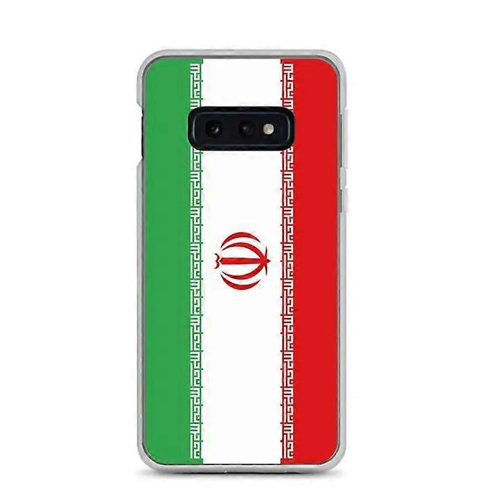 Phone Case - Samsung - Galaxy S10e - Iran Flag - Flexible - Multicolored