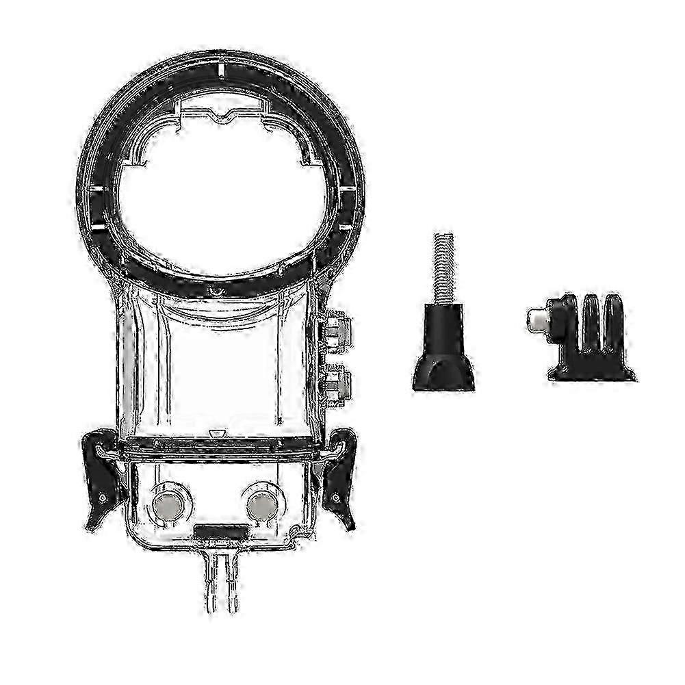 JiaWei Waterproof Housing Case for Insta 360 X3,Underwater Dive Protective Shell Aciton Camera Accessories OBn