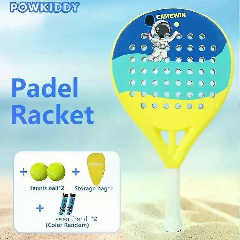 1 Set Carbon Beach Racket Cricket Racket Tennis Racket (Free 2 balls + 2 sweatbands + 1 bag)
