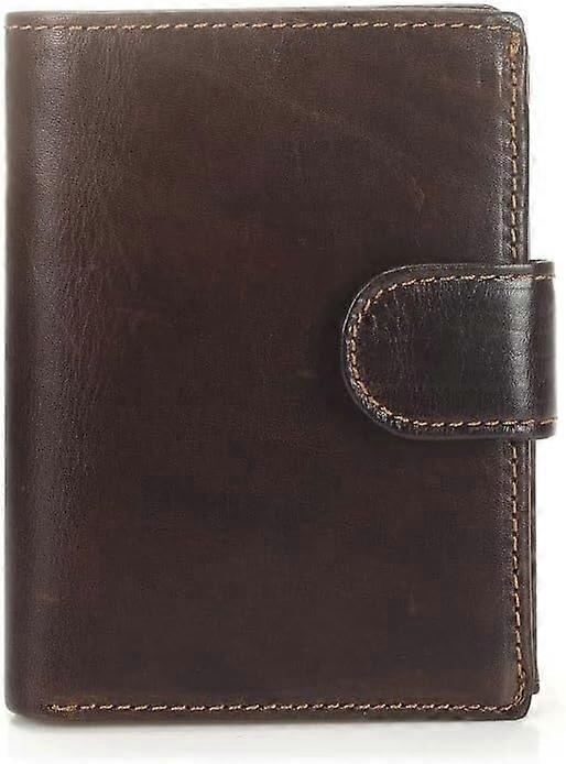 Men's Wallet Clutch Buckle Short Wallet