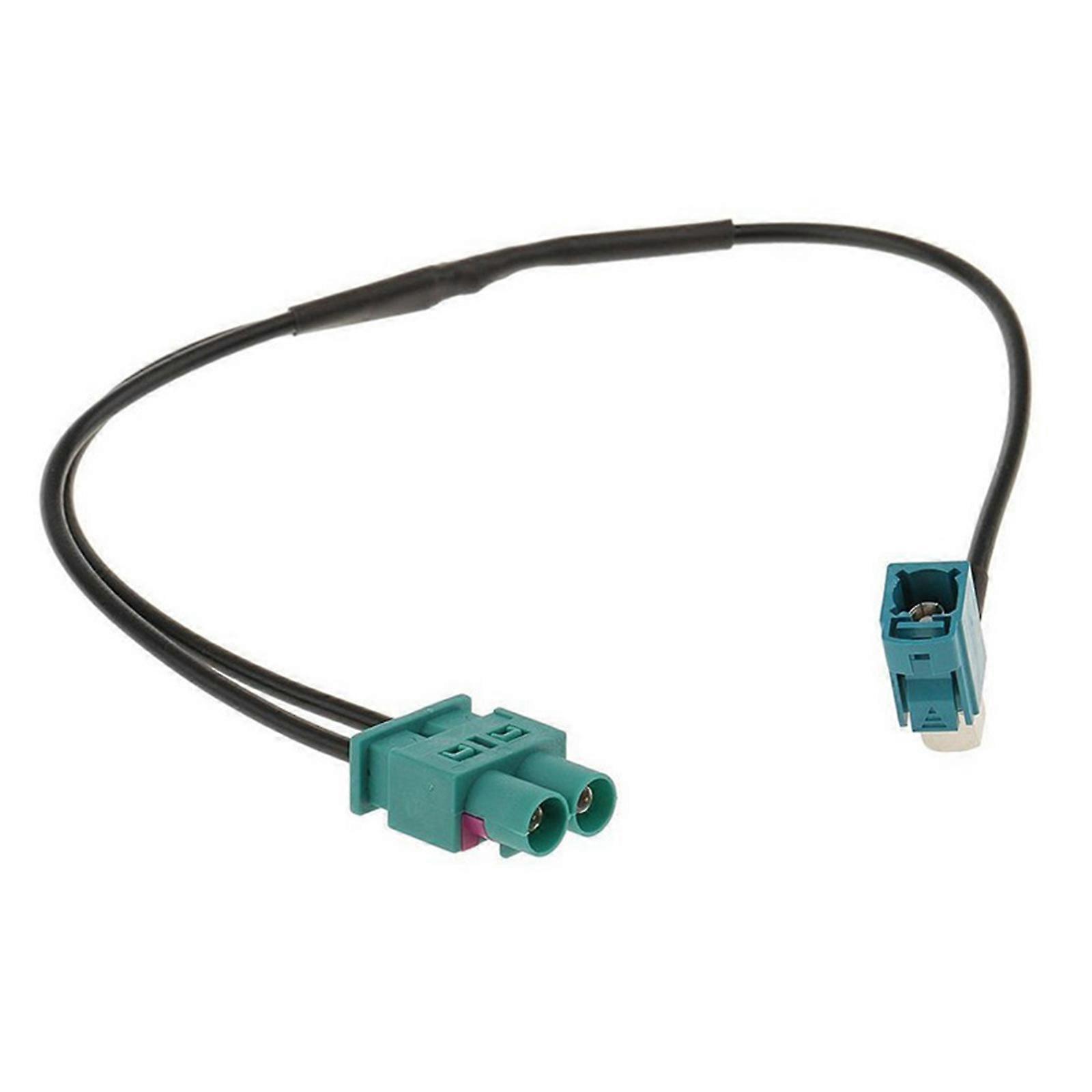 Twin Fakra Antenna Adapter for RNS RCD 510 310 315 210 to RCD330 Dual-Fakra Vehicle Aerial Connector