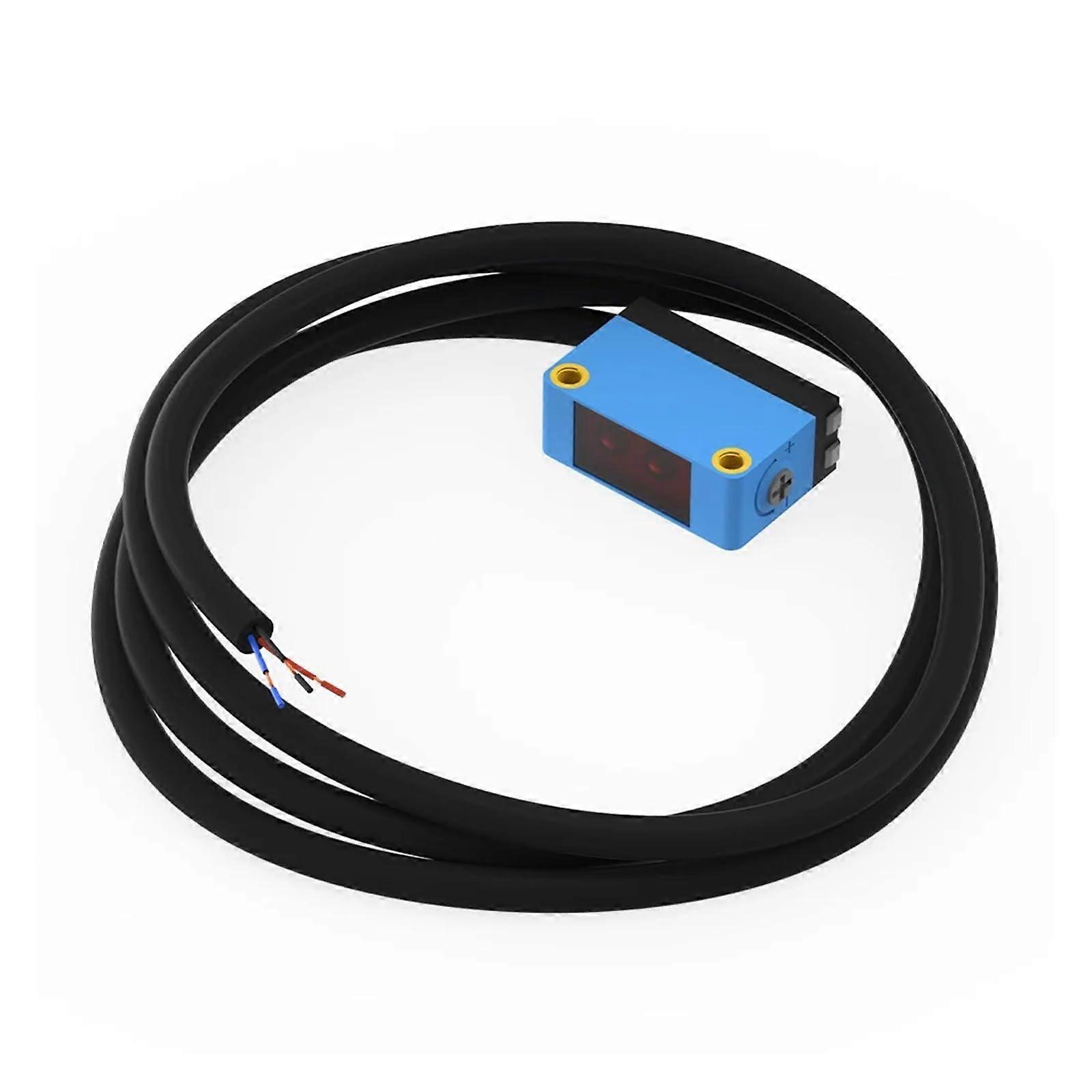 Background suppression optical sensor NPN PNP 1030 V DC Detection range 30 cm Adjustable square laser light switch (Square Spot NPN)