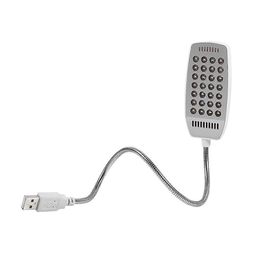 Flexible 5V Bright Mini 28 LED USB Reading Light Computer Lamp for Notebook PC without Switch