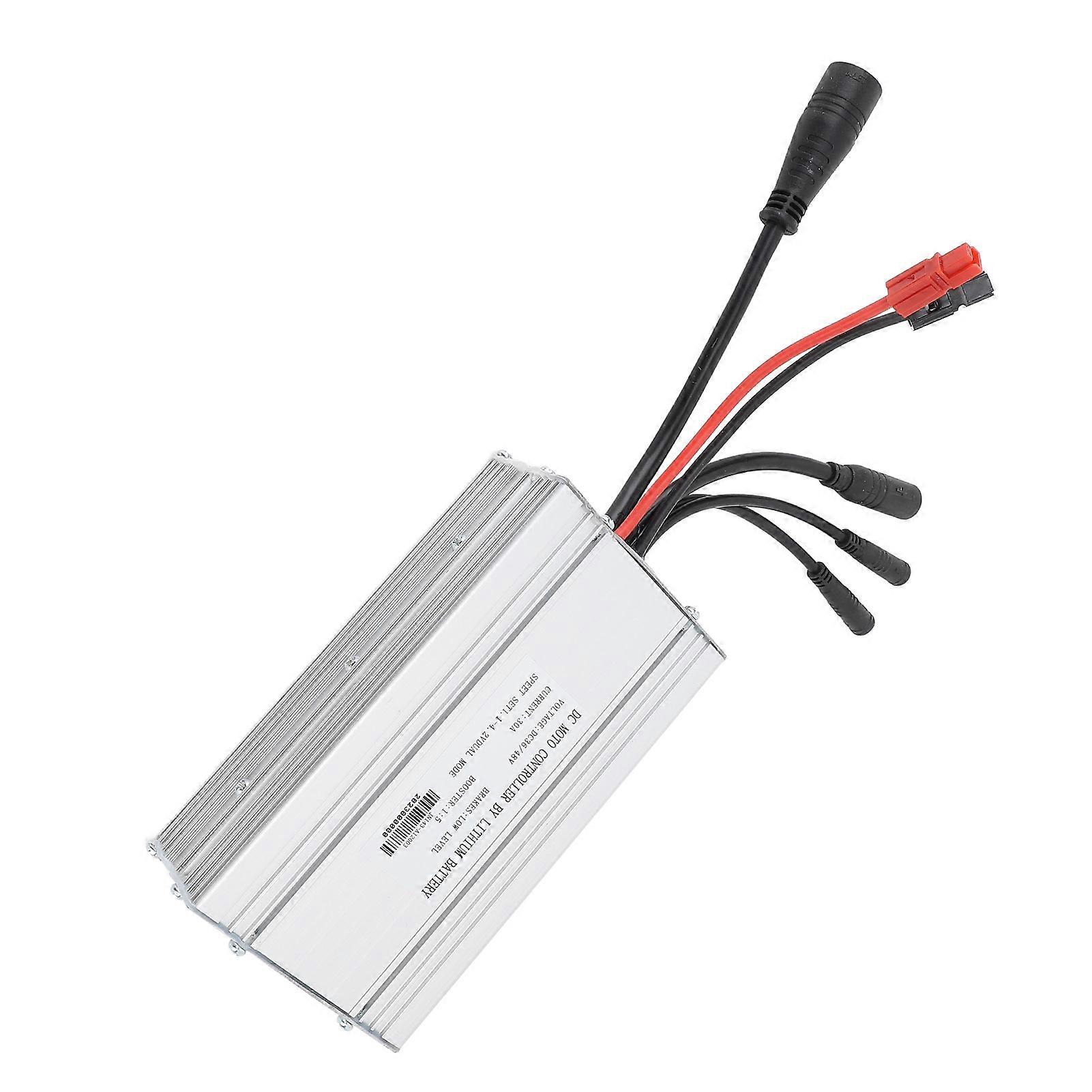 30A Brushless Motor Controller for 1000W Power Waterproof Square Wave Controller Electric Bike Modification Accessory 