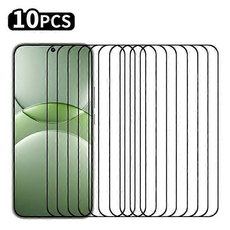 Huaweinova13高アルミニウムシリコンガラスフィルム0.26mm2.5Dスクリーンプロテクターに対応したRURIHAI 10個