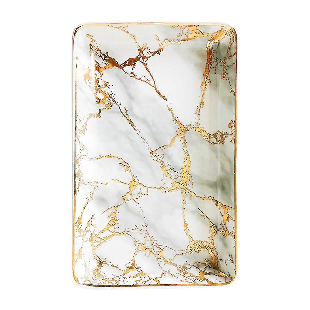 Home Decor Item, Ceramic Trinket Tray for Both Functionality and Beauty