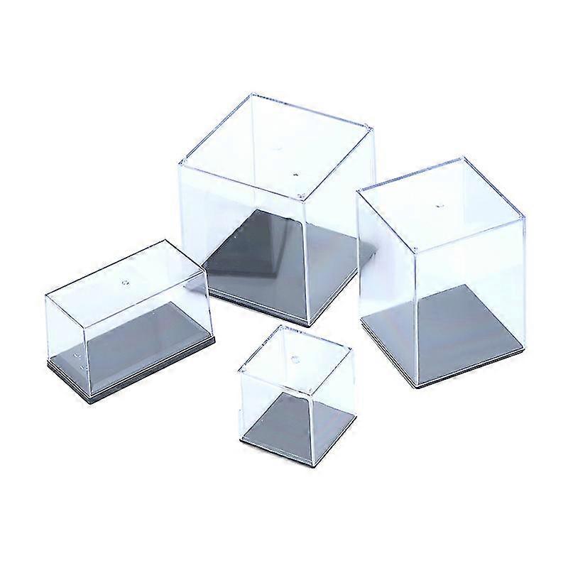 Clear Acrylic Display Case Box for Dustproof Protection of Figure Models