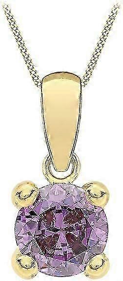 Birthstone Pendant Necklace (Single Pendant without Chain)