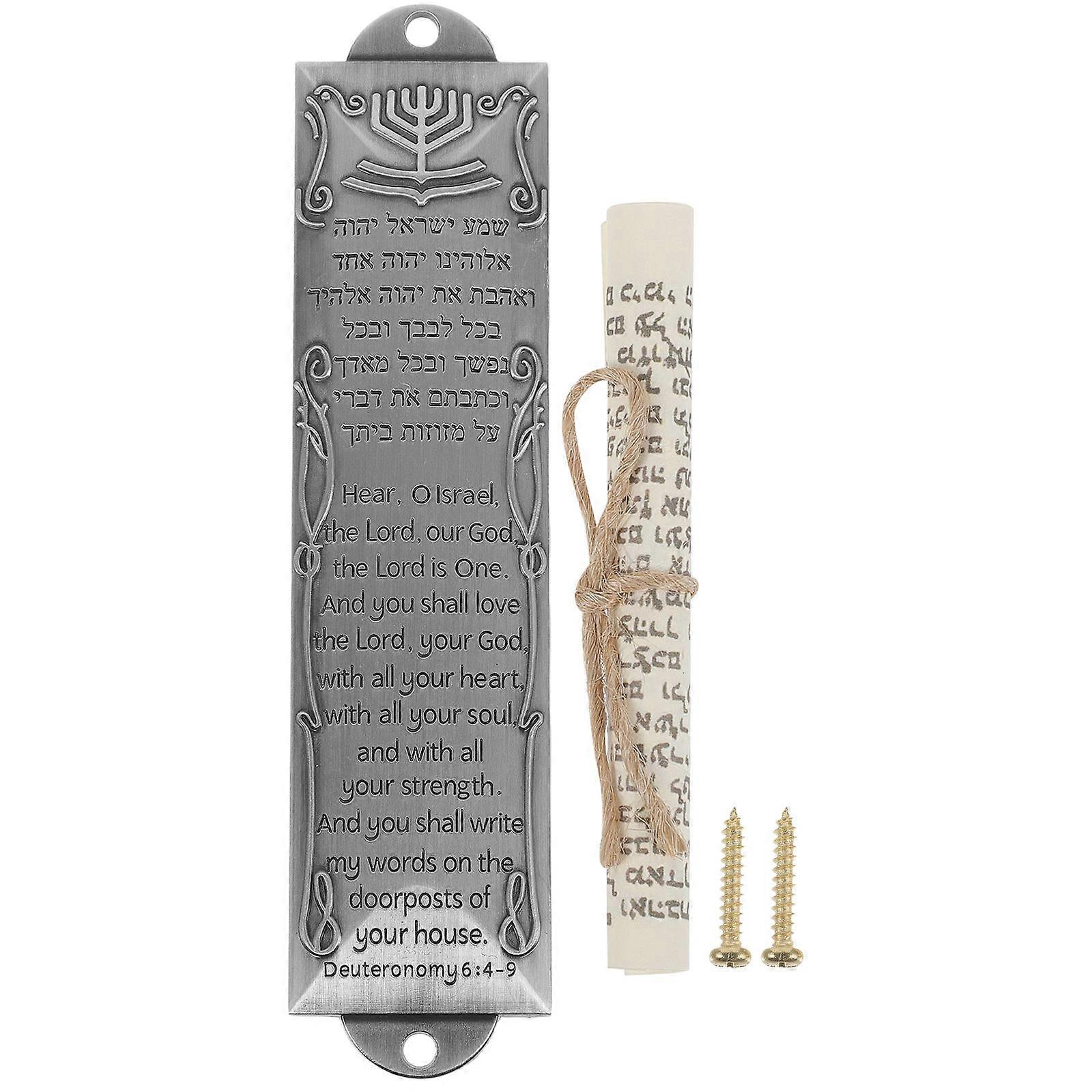 Mezuzah, Unique Judaica Item Featuring Distinctive Design, Enhances Living Spaces