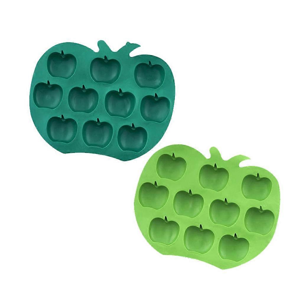 Round Ice Trays For Freezer Ice Maker Tray Assorted Color Chocolate Mold 1Set