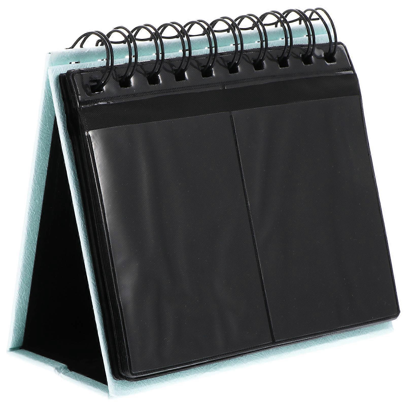 68 Pockets Photo Album Desk Calendar Compatible for Camera