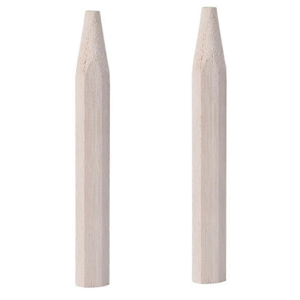 2Pcs Badminton Racket Handle Grip Wooden Badminton Handle Repair of Badminton Racket,G5