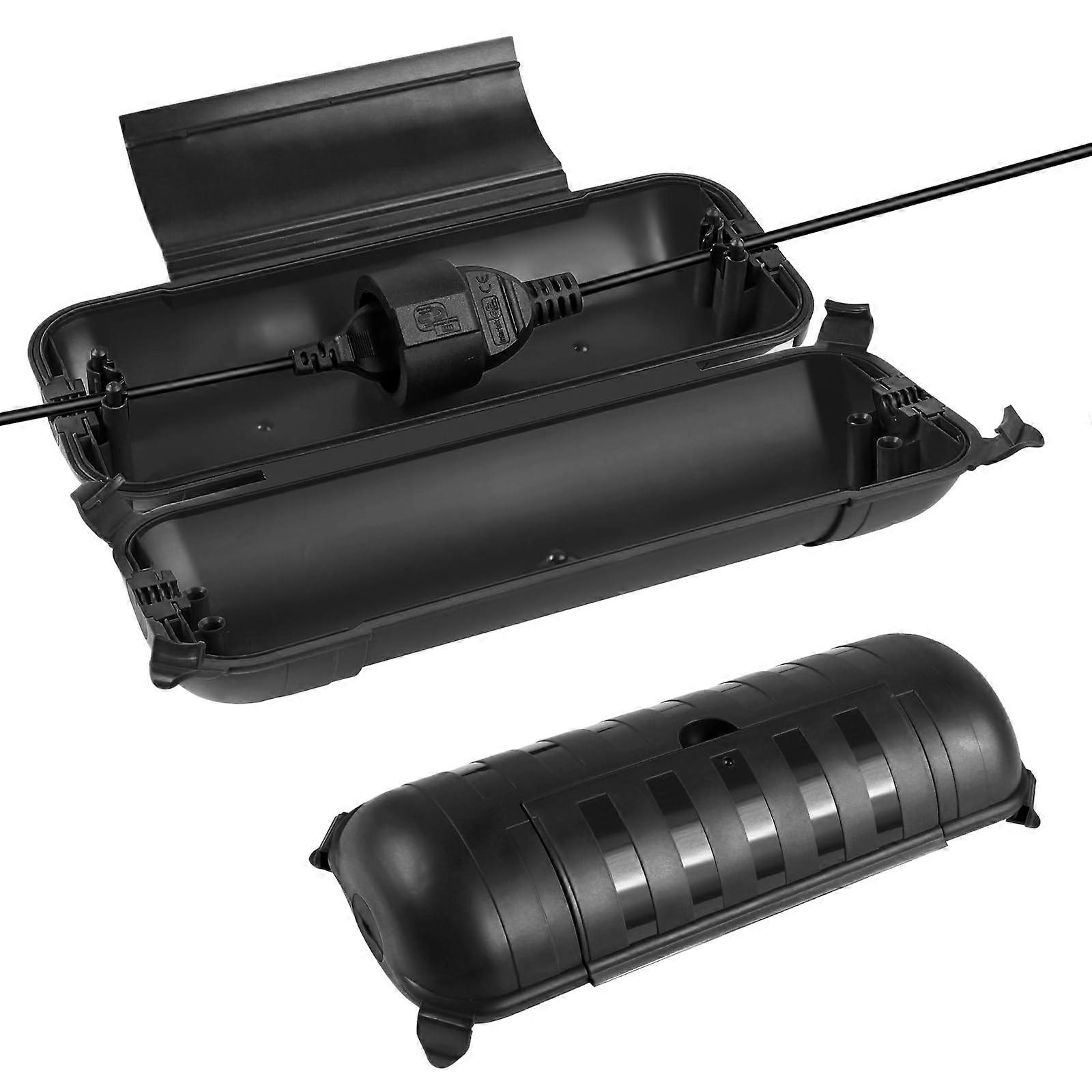 Waterproof Electrical Plug Box, IP54 Waterproof Cable Safe Box(2pcs)