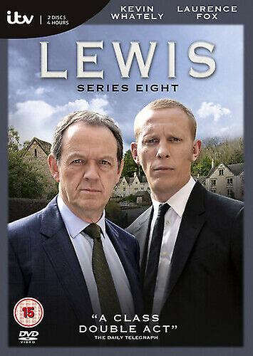 Lewis Series 8 DVD (2014) Kevin Whately cert 15 2 discs - Region 2