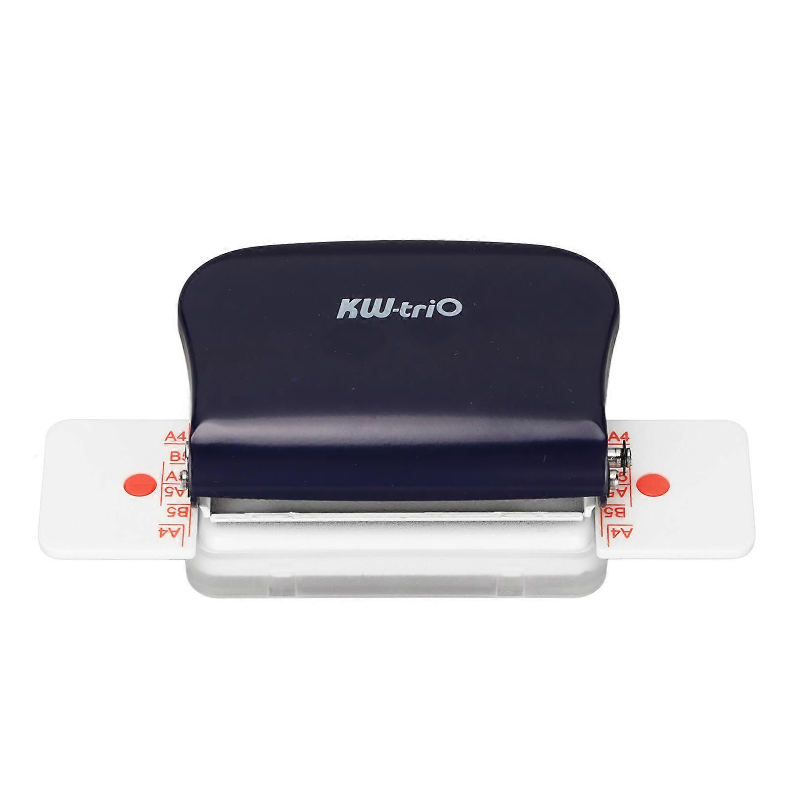 Manual Binding Machines, 6 Holes Multifunctional Binding Machine for Home and Office, Blue