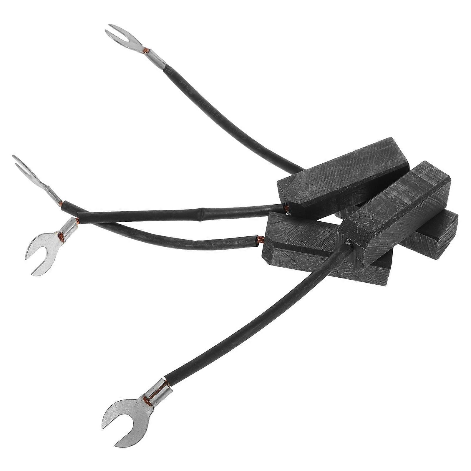 Motor Carbon Brush Kit Graphite Material Stable Current Transmission For Dc Motor Maintenance 4Set