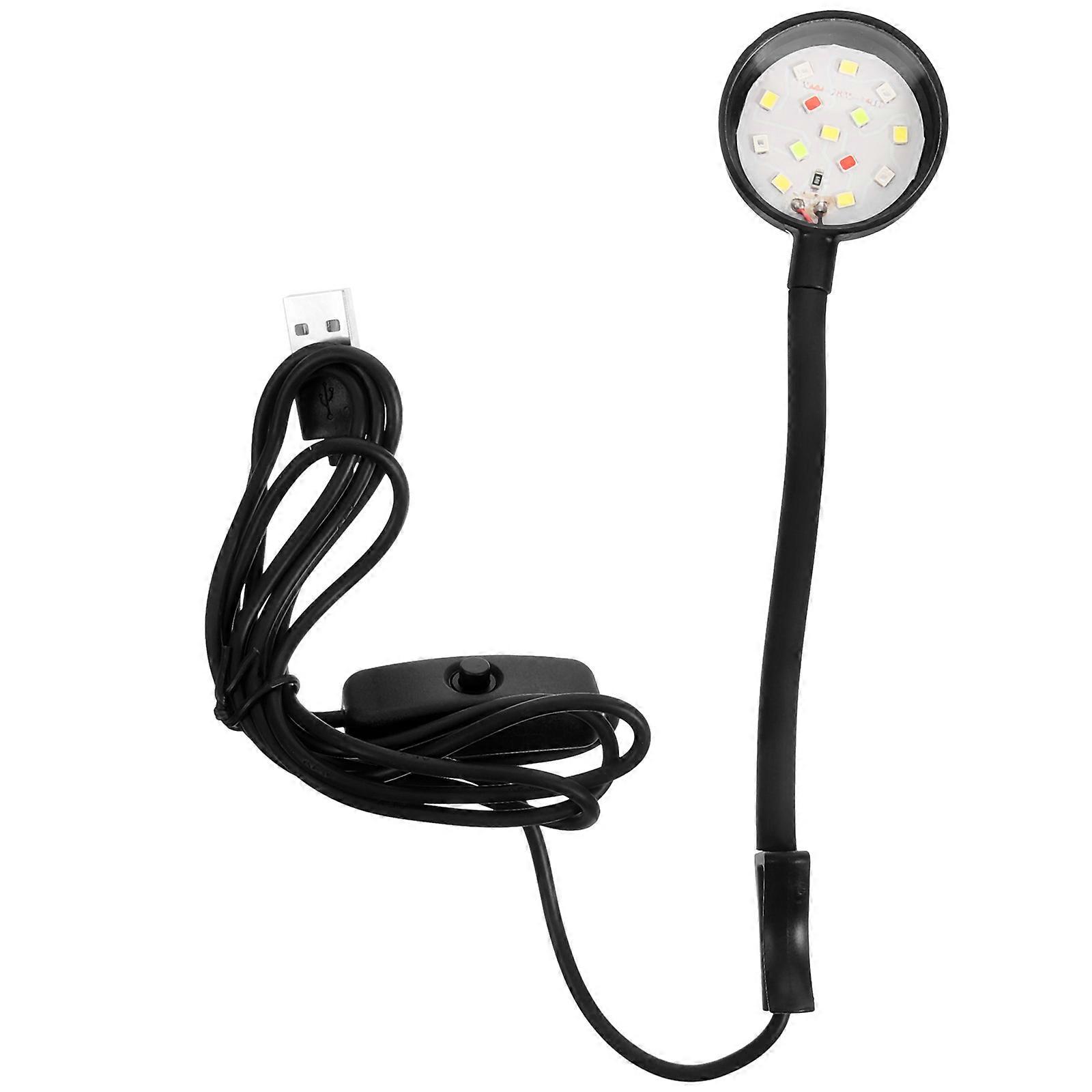 Compact Aquarium Lamp for Small Fish Tanks – Durable Plastic Algae Light for Daily Use