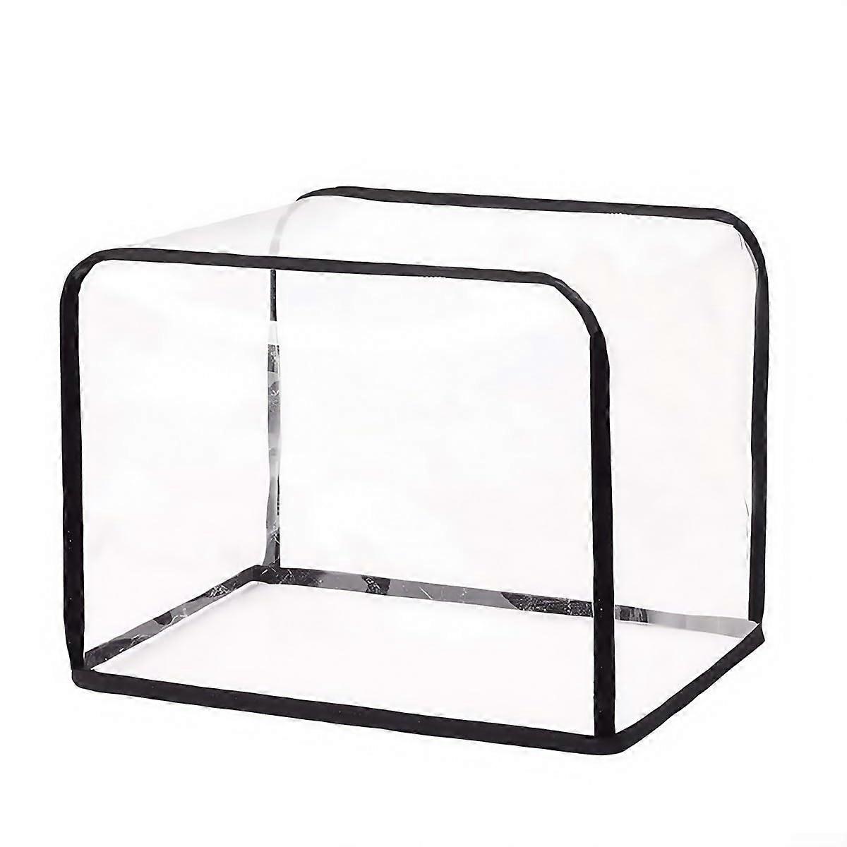 Transparent 2slice toaster cover, transparent toaster, dustproof, 2 slices, waterproof, dustproof, protection for kitchen helpers, bread machines.