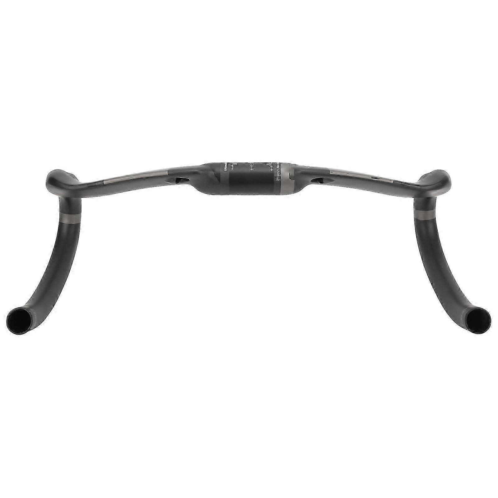Carbon Fiber Bicycle Handlebar for Reduced Resistance Bent Design Matte Strength Component 400/31.8mm