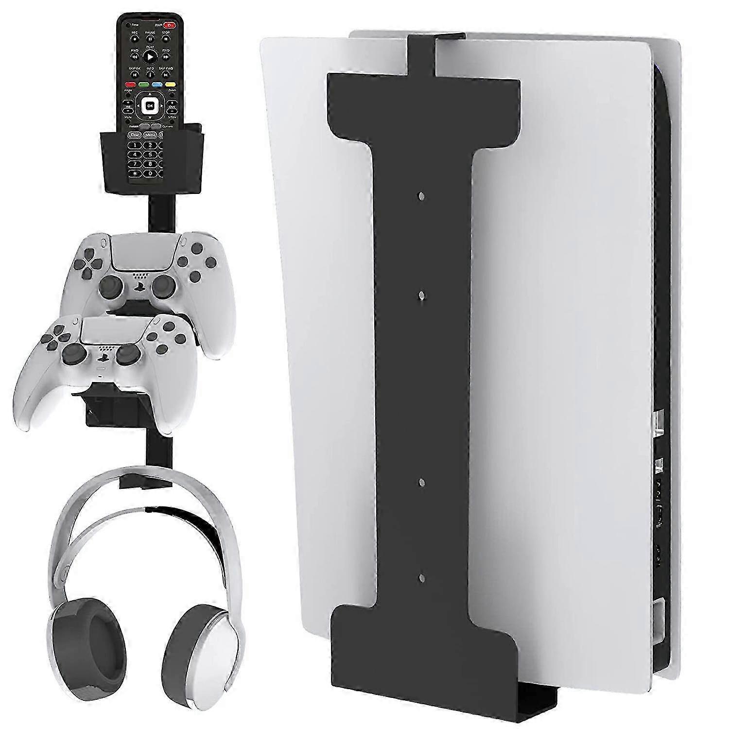 Universal Metal Wall Mount Holder for Game Console, Controller, Headset Storage Display Stand