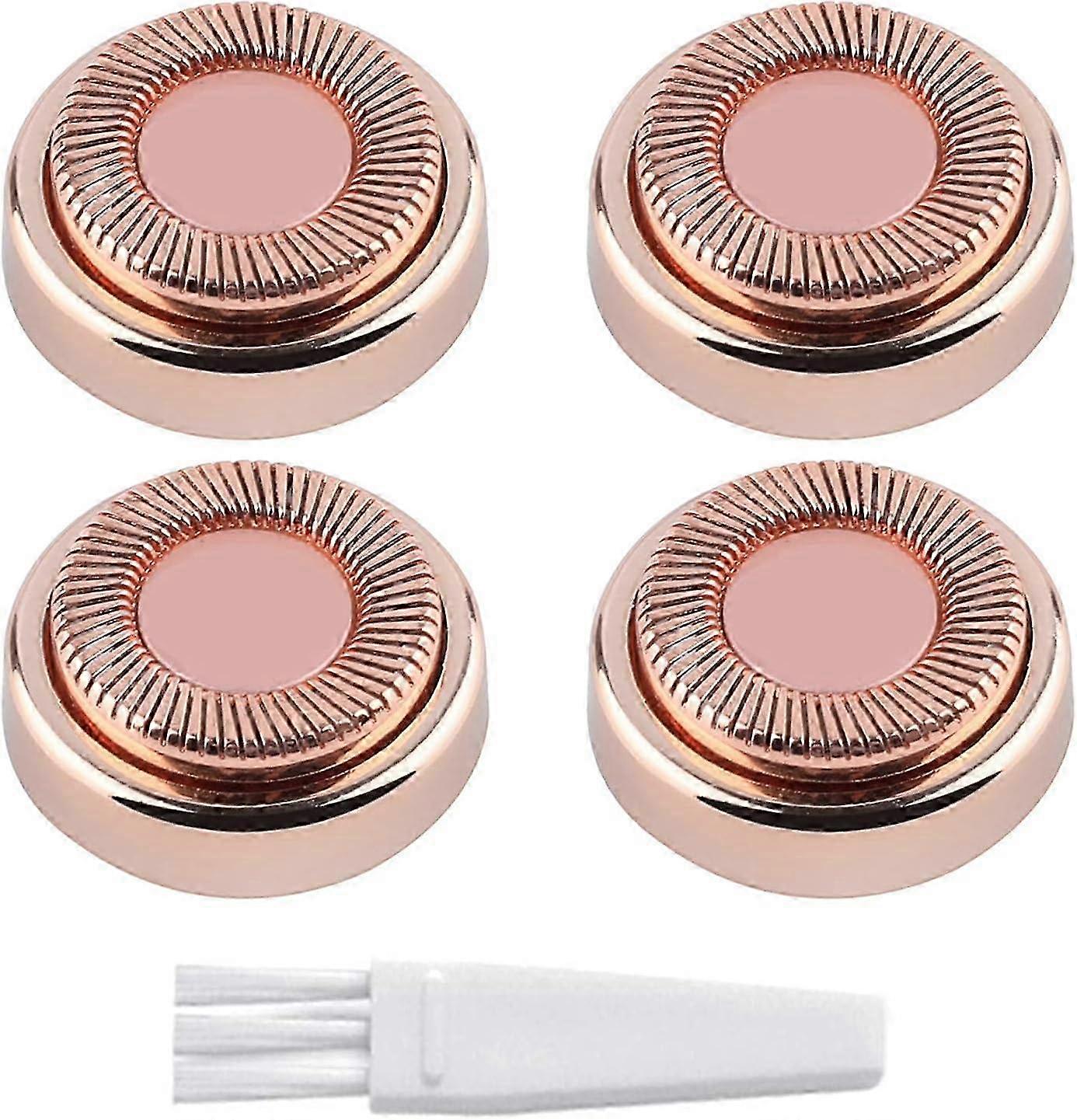 Professional Facial Hair Remover Replacement Heads, Rose Gold Electronic Shaver Head Cutter Replacement Compatible with Certain Brands, Perf