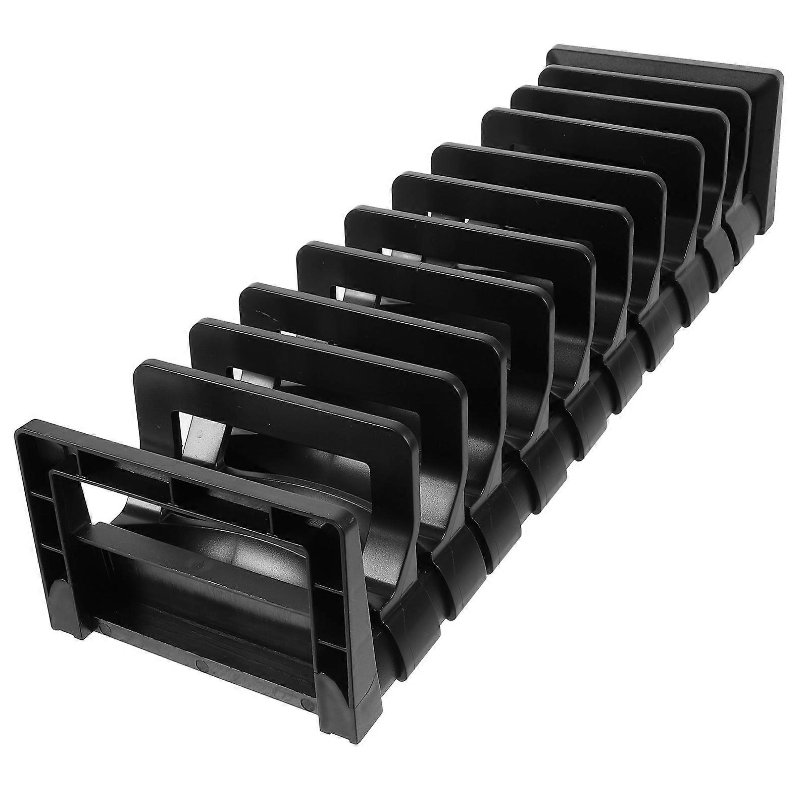 Storage Cabinet Dish Rack Kitchen Utensils Rectangular Shape 39x12x8CM 1Set