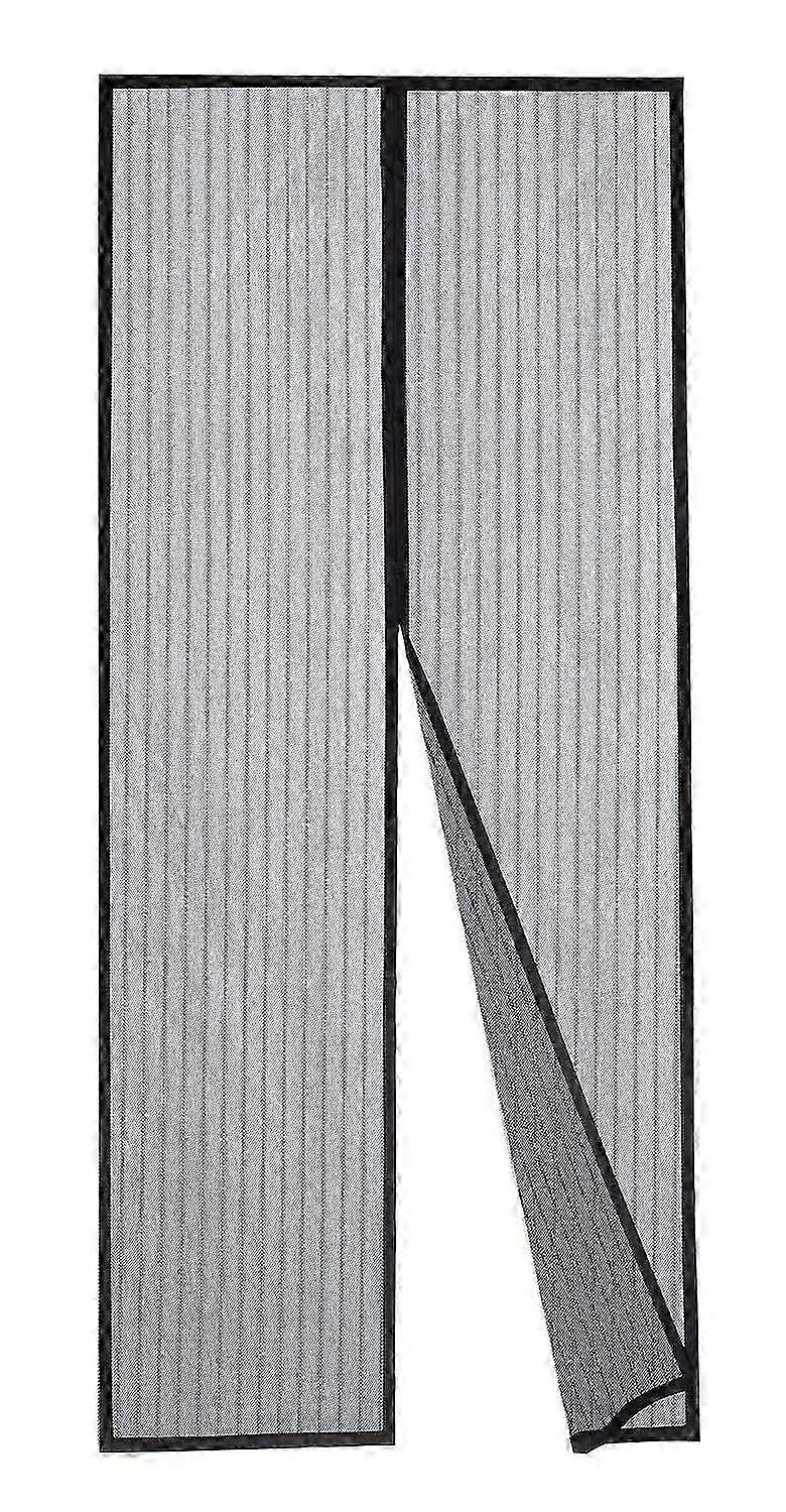 Magnetic Door Screen with Strong Magnets, Fully Sewn Loop and Quick-Close Feature, Suitable for 37x82 Door Frames