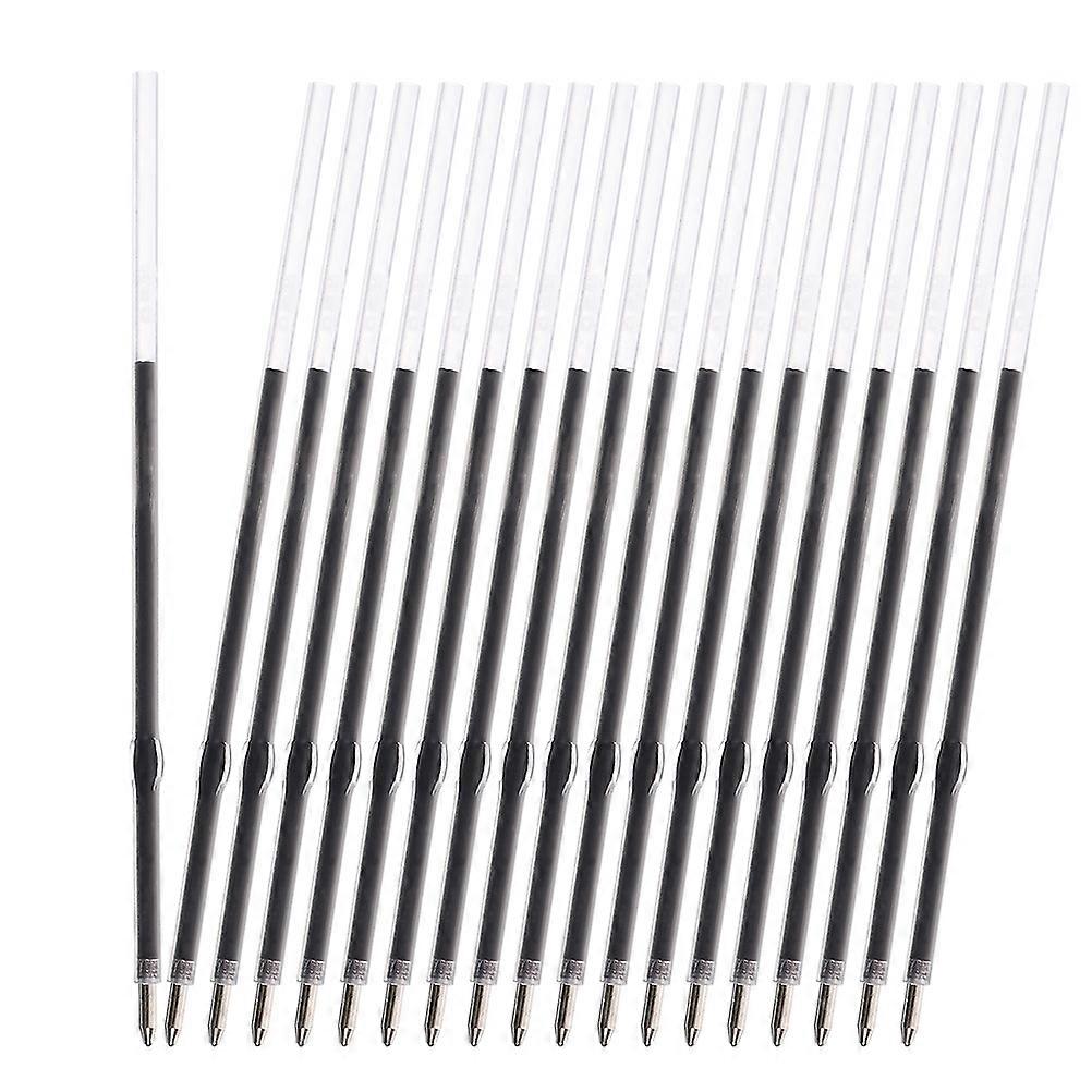 Beadable Pen Refills Ballpoint Pen Refills Smooth Writing Black Ink 200Pcs