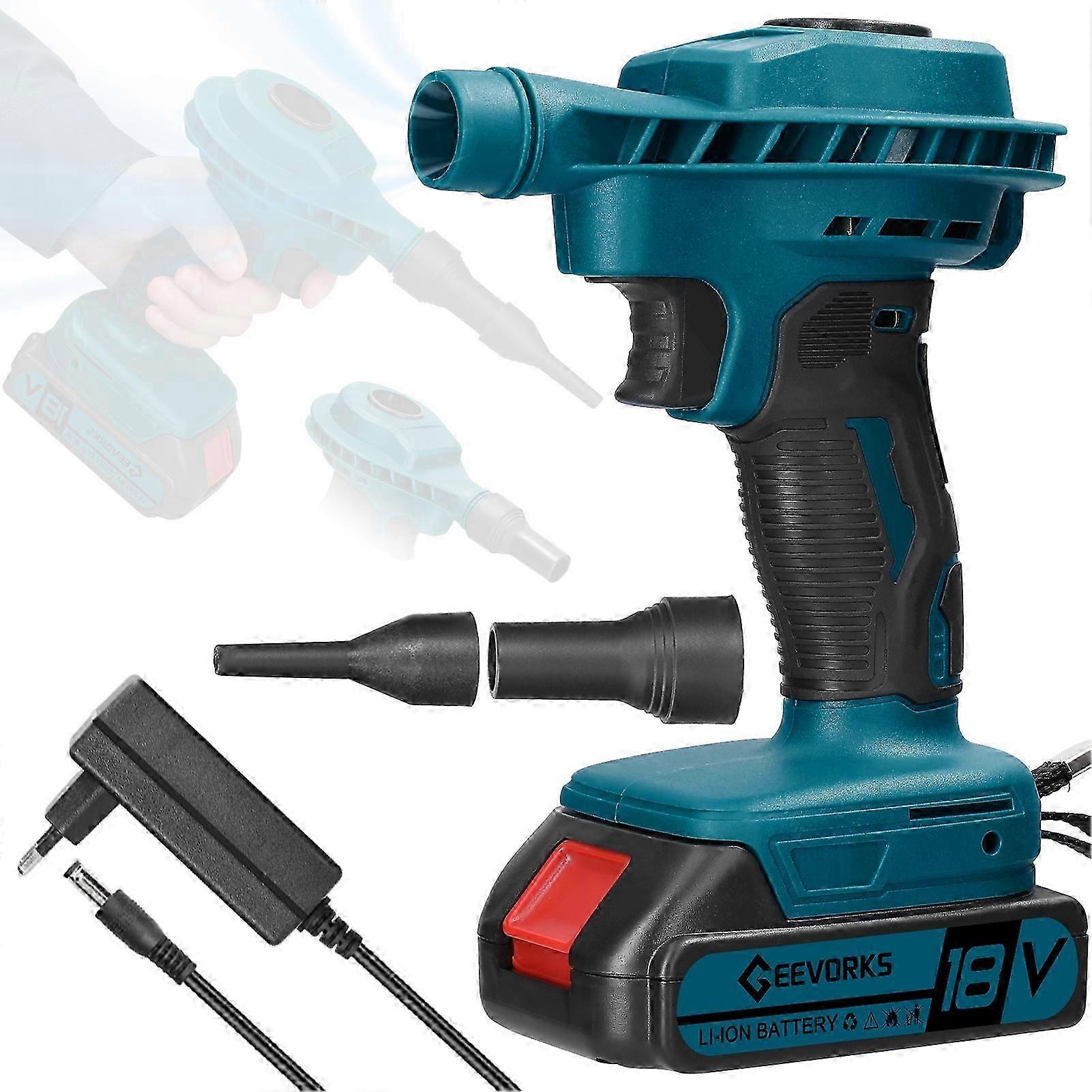 2025 Latest Model Geevorks High-Power Brushed Motor Electric Blower Strong Wind