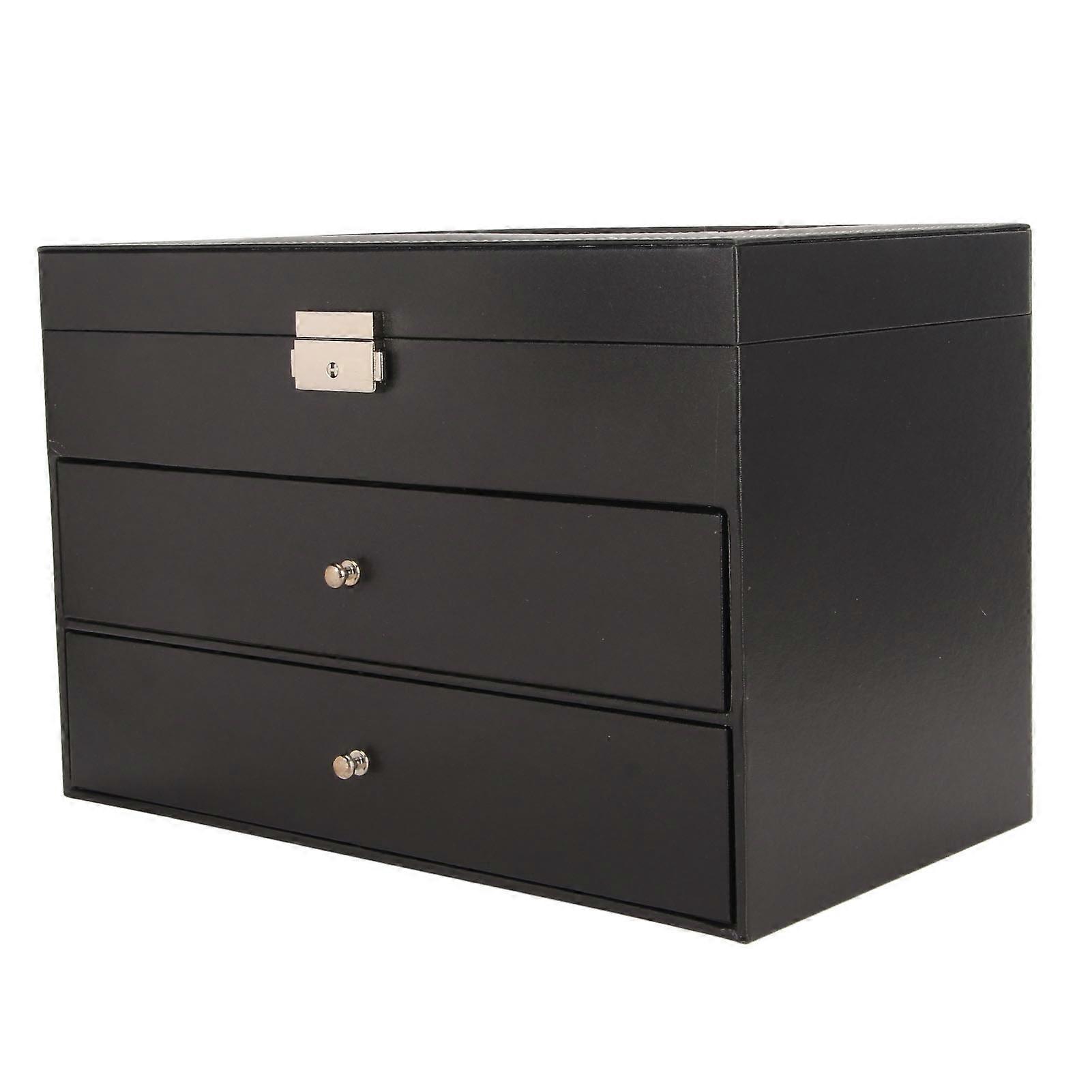 Sunglasses Organizer Multiple 18 Slot 3 Layer Eyeglasses Storage Box Display Case Eyewear Holder Drawer 