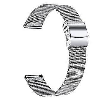 Typ A Edelstahl Milanese Band 20mm Ersatz für Garmin Kompatible Uhren