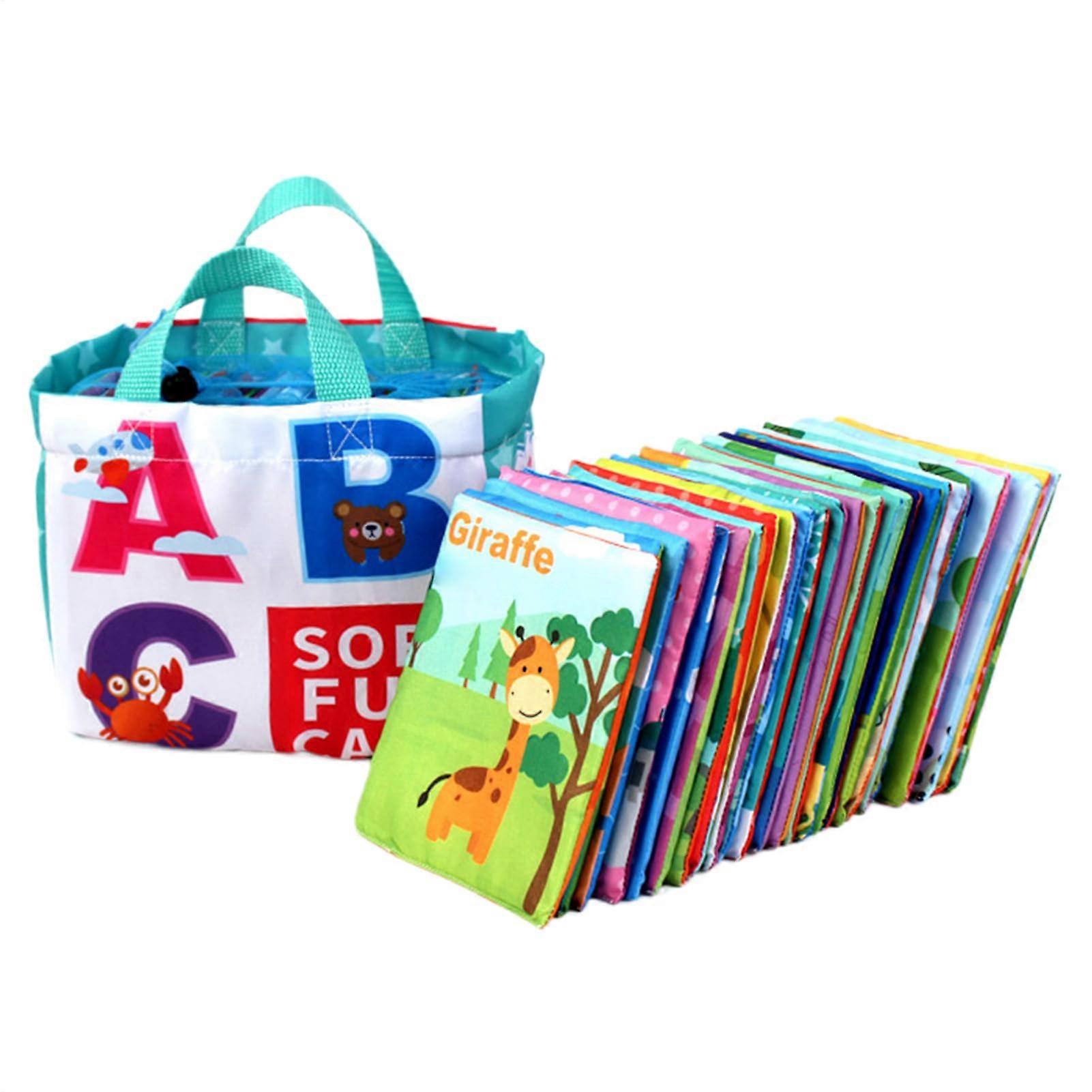 Soft Alphabet Tiles Set for Kids, Washable Early Learning Flashcards for Alphabet Recognition, Creative Educational Tools for Home