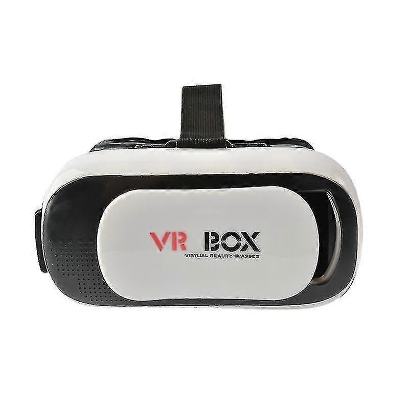 VR Box Glasses with Lens for 3D Video Viewing on 4 to 5.7 Inch iOS and Android Smartphones