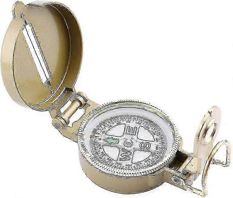 Multi-functional Aluminum Body Outdoor Compass for Hunting and Camping